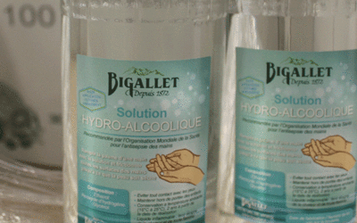 Trois partenaires pour faire éclore en une semaine une solution innovante… et hydroalcoolique !