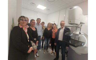 Inauguration du mammographe au CHPO !